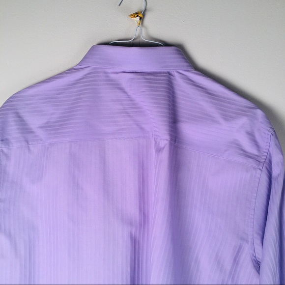 Kenneth Cole Men's Shirt 17 1/2 34/35 Slim Fit - Picture 3 of 8